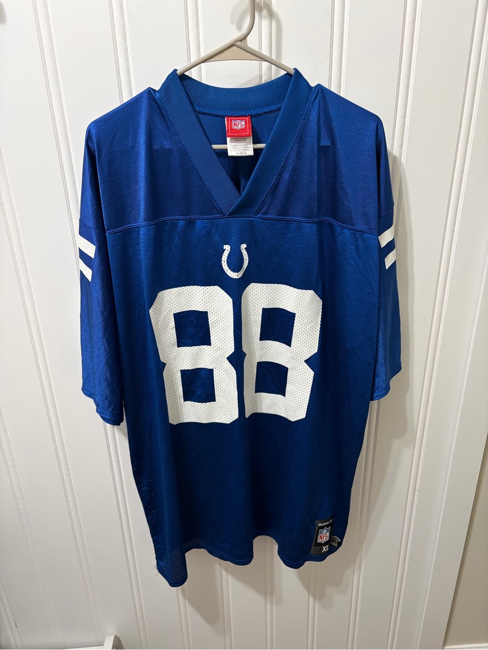 Vintage Reebok NFL Indianapolis Colts Marvin Harrison #88 Jersey Blue Mens XL